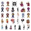 56 Waterproof One Piece Cartoon Stickers for Suitcase, Computer, Skateboard, Car, Motorcycle Graffiti