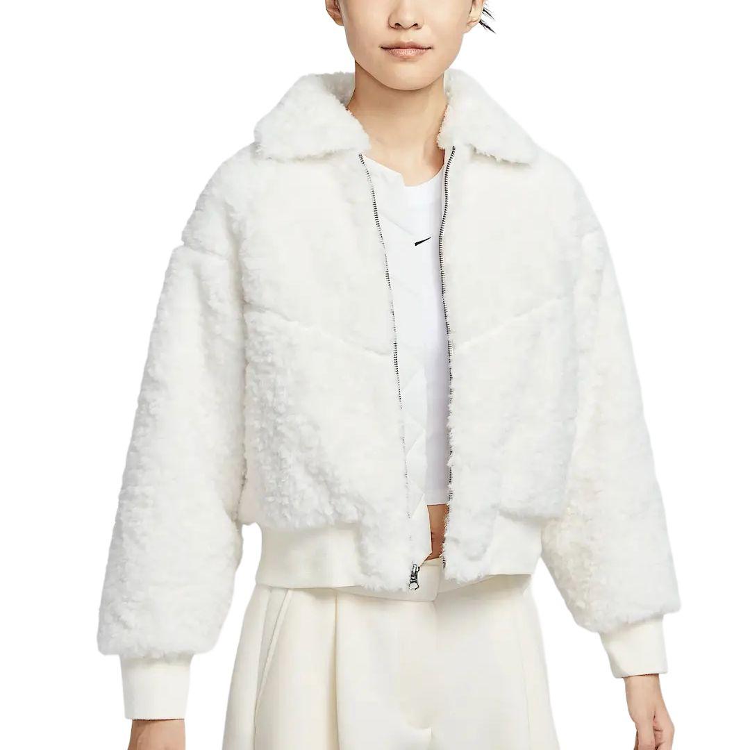 

New Nike Sportswear FW25 Velvet feel Coat Women s HV2808-133 M