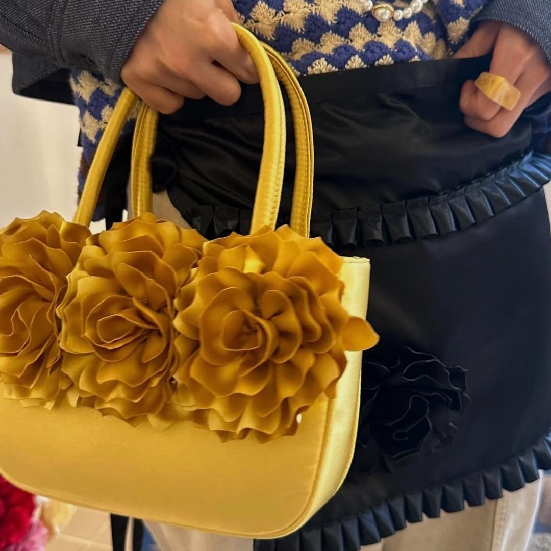 

Women Evening Bag Purse Fashion Flower Pattern Faux Silk Dress Party Handbag Bridal Clutch Bag For Wedding Evening Party