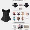 Fajas Cinturilla Fuertes Control de Vientre de Cuerpo Completo Ropa Moldeadora para Mujer Corsé Cruzado Cinturón Entrenador de Cintura Moldeador para Mujer