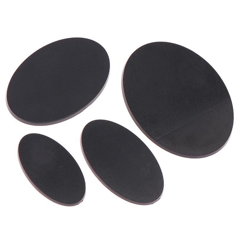 120X92Mm/90X52Mm/75X42Mm Oval Tabanlar Model Plastik Tabanlar Minyatür Masa Oyunları İçin Masa Oyunu Tabanı Modelleme Model Seti Diorama