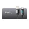 Usams Kabel Pleciony U78 Usb-C 1.2Mled 6A Fast Charging Czarny/Black Sj544Usb01 (Us-Sj544)