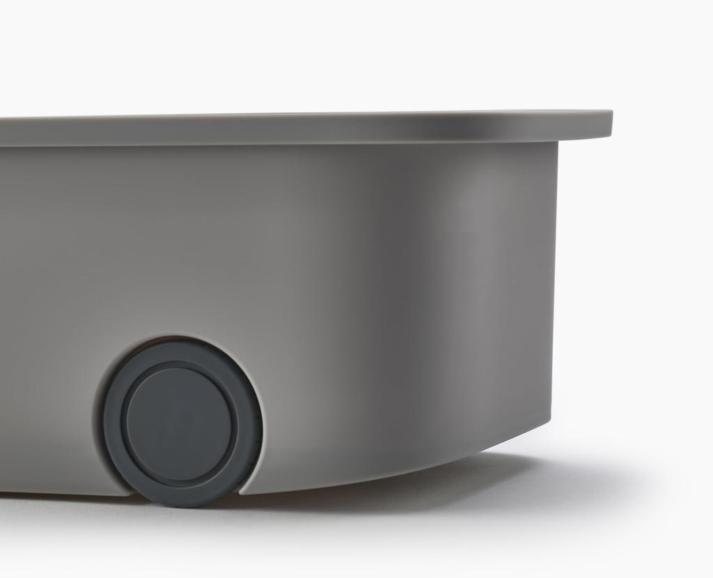 [Authentic] Joseph Joseph Cupboard Store Storage Caddy 85197, Gray, One Size
