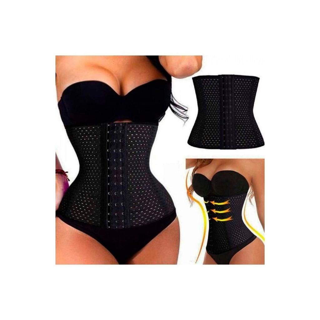 Ulyana Model Maternity Latex Corset Anti-sagging Lifting Latex Corset Black Color