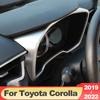 For Toyota Corolla E210    2022 ABS Carbon Car Dashboard Frame Cover Trim Stickers Interior Decoration Accessories
