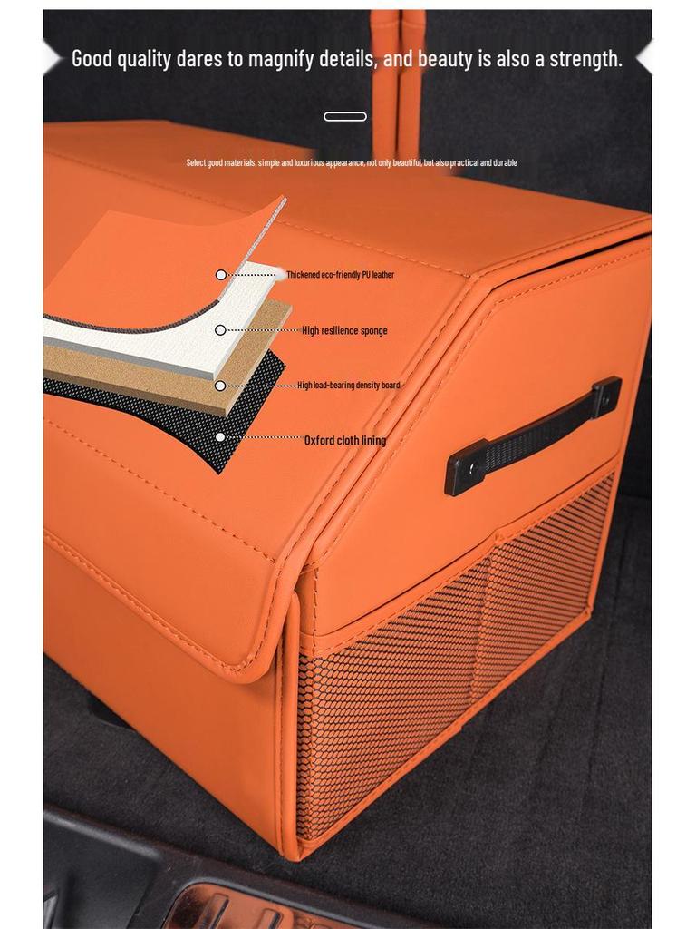 Kompatibel mit Deep Blue S7/SO3: Kofferraumaufbewahrung & Heckbox-Organizer.