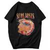 Men T Shirt Funny Shrimp Scoliosis Meme Trendy Summer Y2K Graphic Oneck Unisex Clothes T Shirts