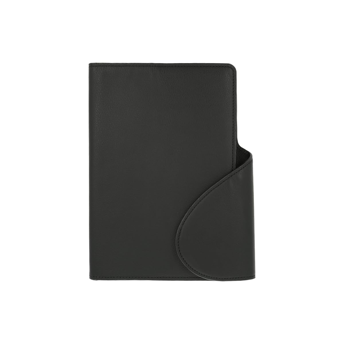 Diary Cover Leather Flap B6 [Delfonics] (Black) чёрный