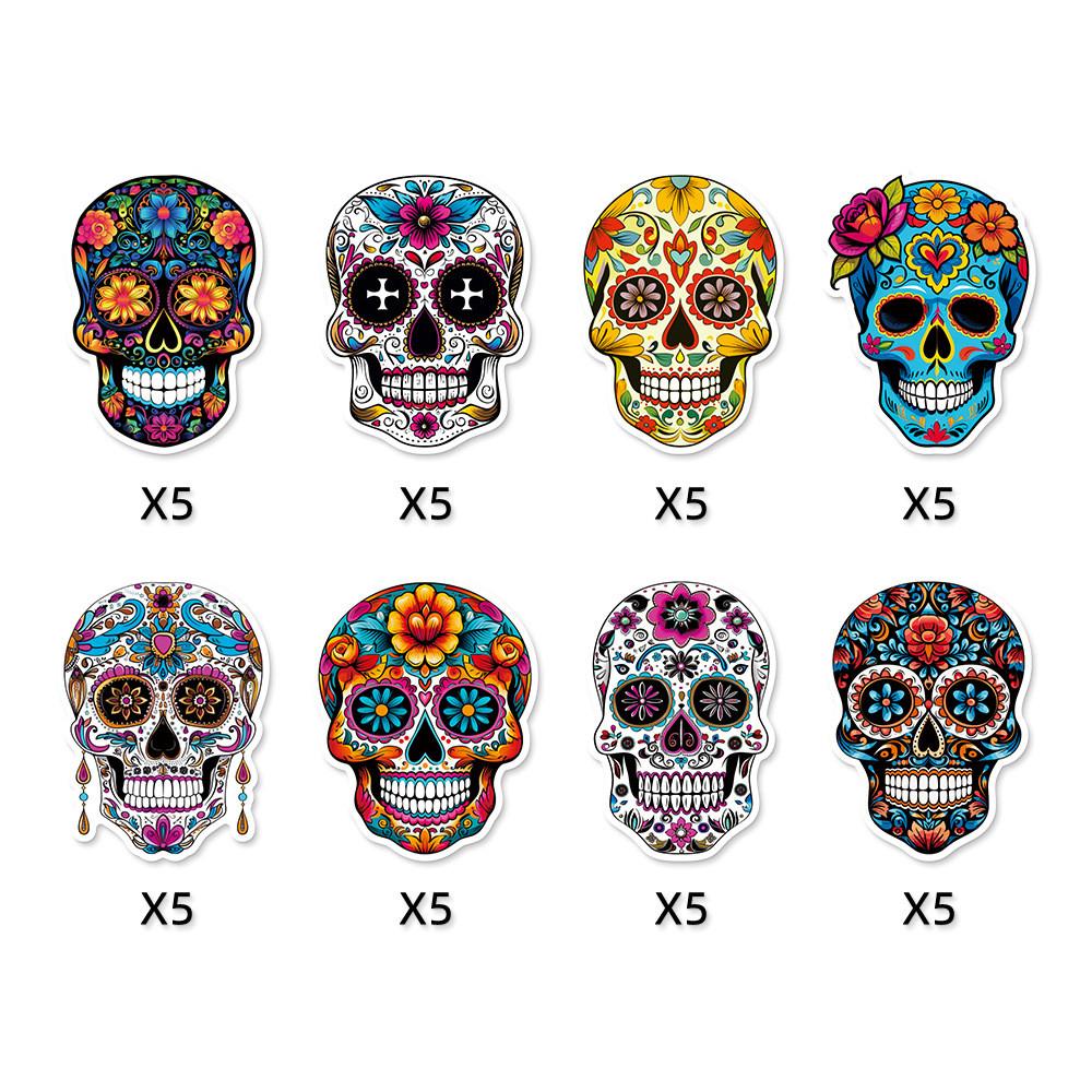 Skeleton Dead Tattoos  Day Festivities Topical Subject Party Venue Decoration