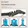 Portable Outdoor Folding Tripod Gas Can Holder - Stable Camping Stand