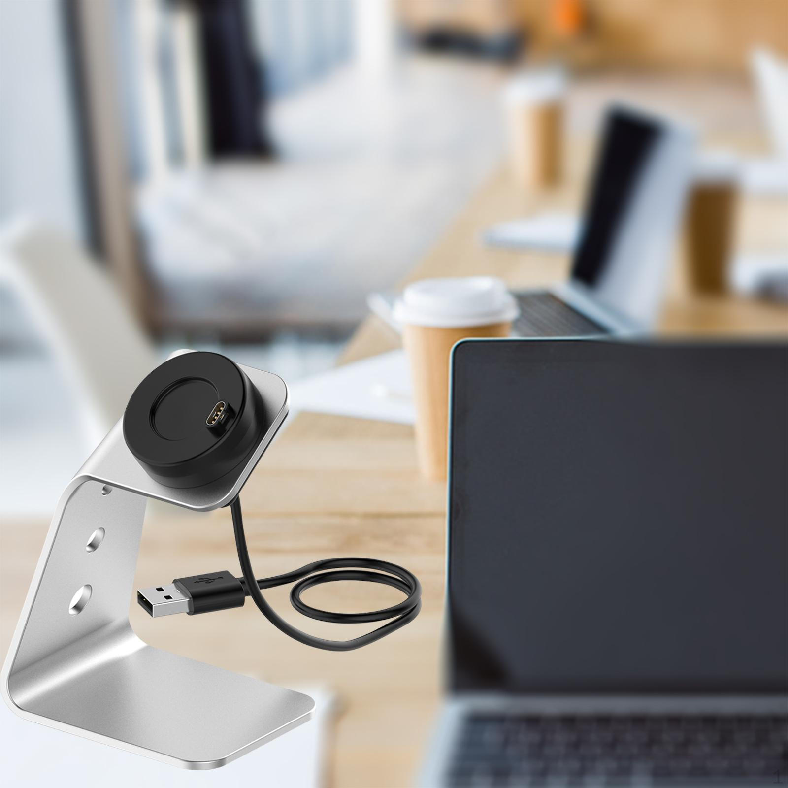 

Charger Dock Cradle Holder Bracket for Fenix 6 Watch Silver Right Port