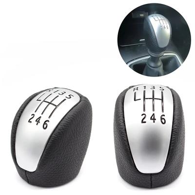 Für Renault/Laguna MK3 2007-2014 PU 6 Geschwindigkeit Manuelle Getriebe Schaltknauf Leder Hebel Shifter Hand Ball 2008 2009 2010 2011 2012 2013