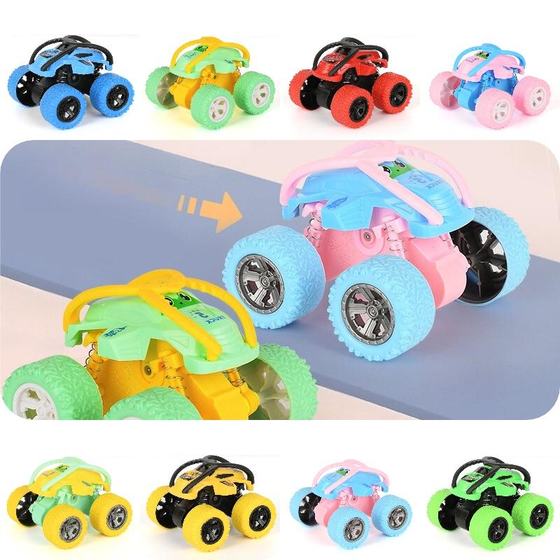 Inertia Off-road Toy Car For Children Tumbling And Flipping Abs Material