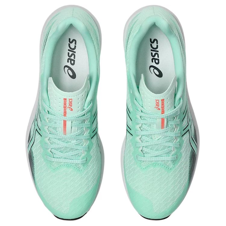 Asics Lyteracer 5 Comfortable Sports Low-Top Running Shoes Women sneaker White Green 1012B701-300