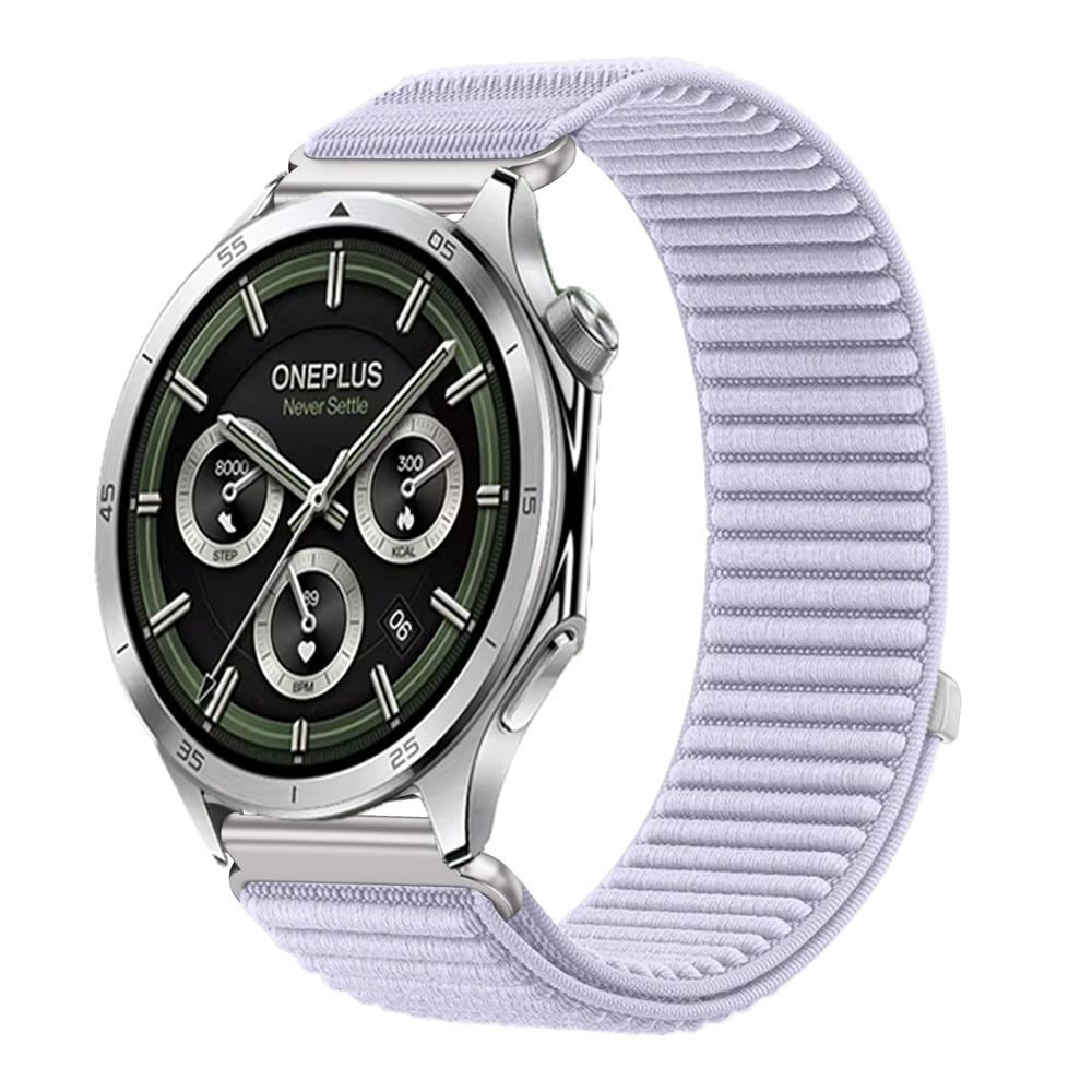 Cinturino in Nylon Ondulato da 18 mm 20 mm 22 mm per Oneplus Watch 3 43 mm 46 mm/Lite/2/2R Braccialetto Sportivo per OPPO Watch S/X2/Huawei GT6 5 4 41 mm