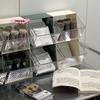 M-1 Stück Acryl Transparente Teebeutel Aufbewahrungsbox Mit Deckel Büro Multifunktionale Aufbewahrungsbox Organizer Kaffeepackung Fachbox