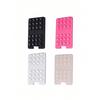 Silicone Suction Cup, Upgraded Suction Cup Card Holder, Square Single-Sided Phone Suction Cup Holder, Sticky Phone Case Holder