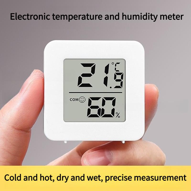 1PC household thermometer hygrometer indoor electronic intelligent digital display multi-function temperature measurement