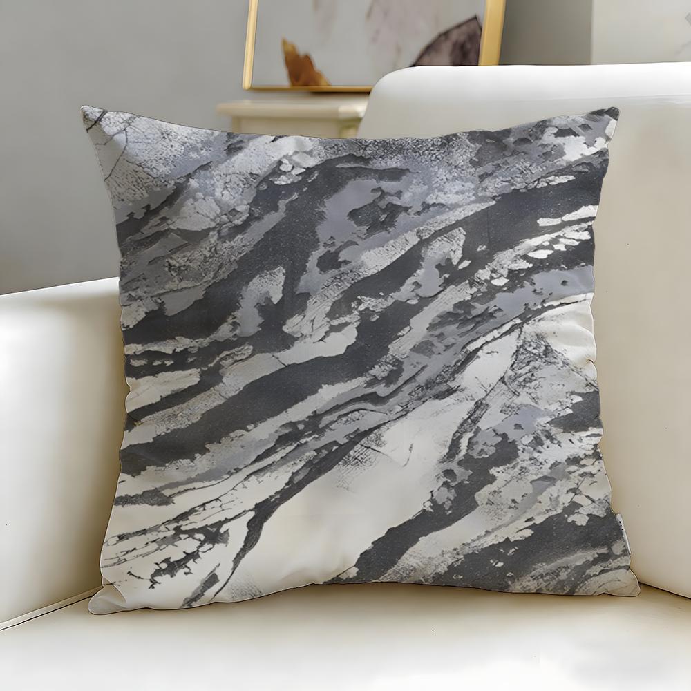 Flowers and plants Cushion Cover Soft  EasyWash Pillow Case  Versatile for Couch Bed Travel and Office