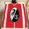 SC Freiburg Flannel Blanket, High Quality Comfortable for All Seasons, Home Decor, Warmth and Comfort