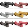 7/8" 22Mm Retro Rubber Motorcycle Handlebar Grips Non Slip Motorcycle Handle Grips Compatible With Atv Motorbike Pit Bike