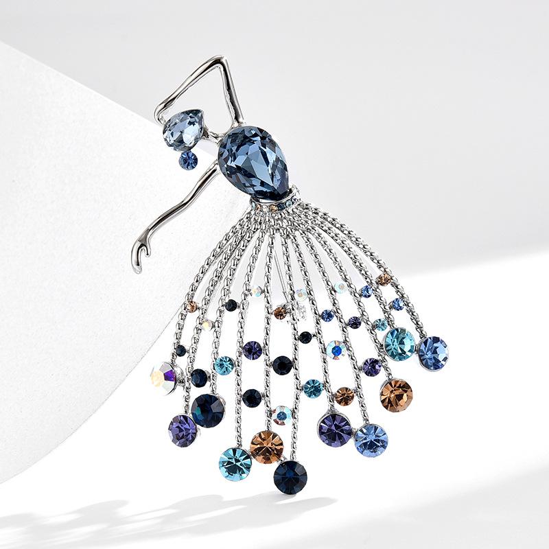 Elegant Dancer Brooch Fashion Clothing Accessory Jewelry
