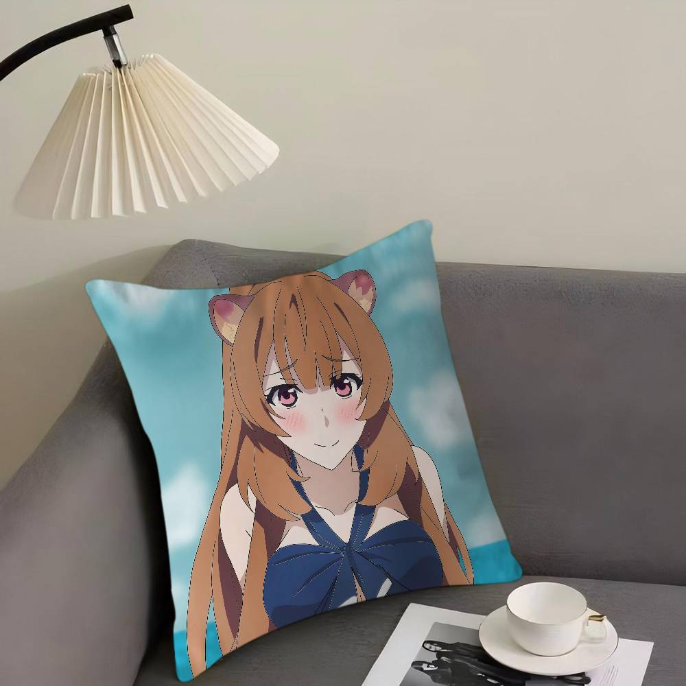 The Rising Of The Shield Hero Pillow Gift Home Office Decoration Pillow Bedroom Sofa Car Cushion CoverPillow Case