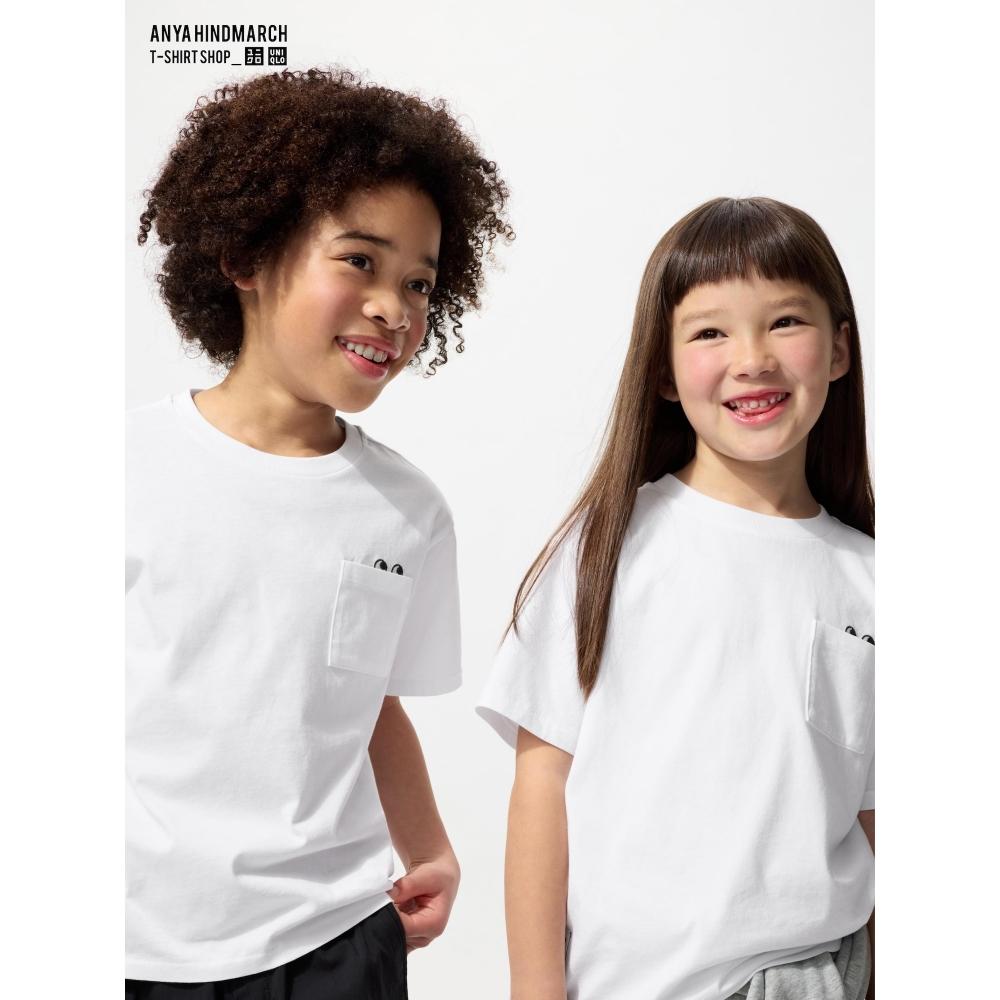 

Uniqlo Japan KT1easy Crew Neck T 00 WHITE/160