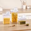 Airtight Laundry Detergent Dispenser Powder Storage Box Clear Washing Powder Liquid Container with Lids Jar