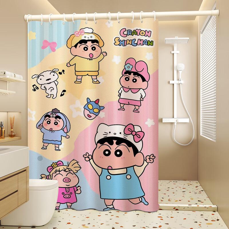 Handun Crayon Shin-chan Shower Curtain Set