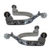 Stainless Steel Horse Spur Western Cowboy Horse Spur Horse Boot Spur Decoration for Equestrians Competition Entertainment