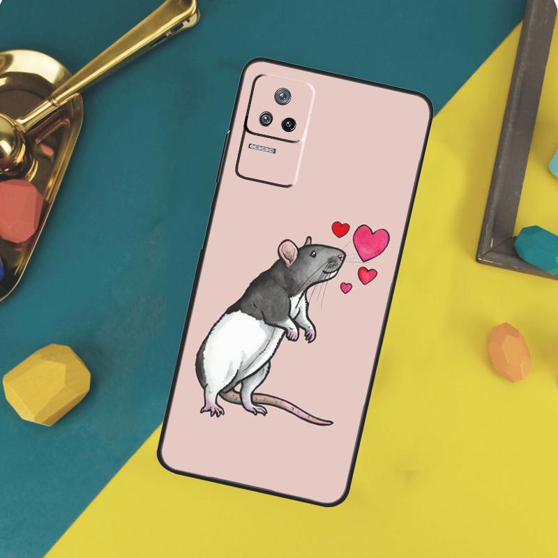 Mouse Rat Case For Xiaomi 14T Pro 11T 12T 13T 13 14 15 Ultra POCO X7 Pro X3 X5 X6 M6 F5 F6 Pro Funda