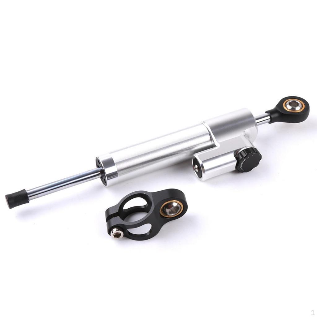 Anodized Motorcycle Steering Damper Heavy-Duty Stabilizer
