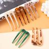 1pc Acetic Acid Hair Forks Three Teeth Hair Sticks U-Shape Hair Comb Bun Hairpin Women Girls Hairstyle Hair Accessories Headband
