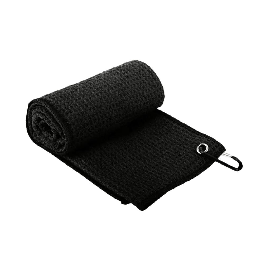 Golfhandtuch weich mit Clip Wasseraufnahme für Golfliebhaber klein Mikrofaser