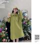 Damen Frühling 2023 Pulloverkleid mit Polokragen - Lässig, Übergrößenmode, Langärmliger Stil