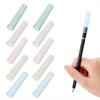 1 doos 50 stuks Plastic Potlooddop Potloodbeschermhoes Potloodaccessoires Kolom Gemengde kleur 40x8mm 50 stuks