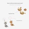 Xiao Zhan Style Mini Sunglasses Brooch Pin – Trendy Accessory for Clothing, Hats, and Bags