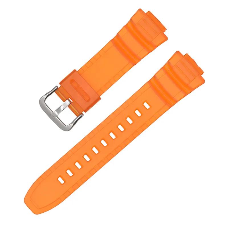 

TPU Resin Strap for Casio MCW-100H W-S220 HDD-S100 WV-200 AE-2000/2100 Silicone Sport Waterproof Bracelet Watch Band 16mm 16mm