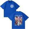 Anime Frieren: Beyond Journey's End T-shirt Unisex Women Fashion Harajuku Tees Cotton Tops Casual Oversized TShirt Summer Clothing