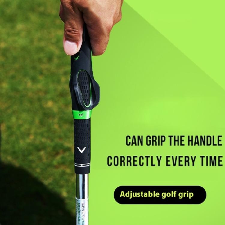 Golf Club Hold Placement Corrector With Ergonomic Finger Placement Guides For Better Accuracy And Control