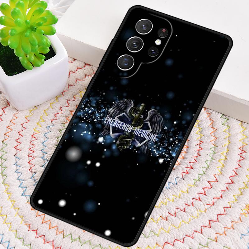 Emergency Medical Star of Life Phone Case for Samsung Galaxy note 10 pro S26 Ultra S23 S24 FE S25 S21 S22 PLUS shockproof Cove