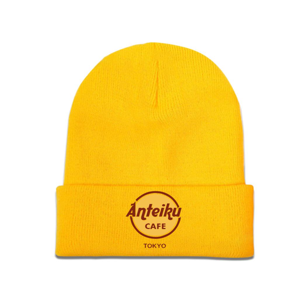 Anteiku Coffee Tokyo Ghoul Japanese Anime Kaneki Ken Knitted Hat Women's Unisex's Beanies Autumn Winter Hats Warm Melon Cap