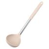 New Stainless Steel Silicone Tail Cover Kitchen Utensils Soup Spoons Reusable Kitchen Soup Tools Portable Kitchen Accessories