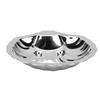 Metal Snack Serving Dish 304 Stainless Steel Vintage   Shape Jewelry Holder for Dried Fruits Nuts Appetizers