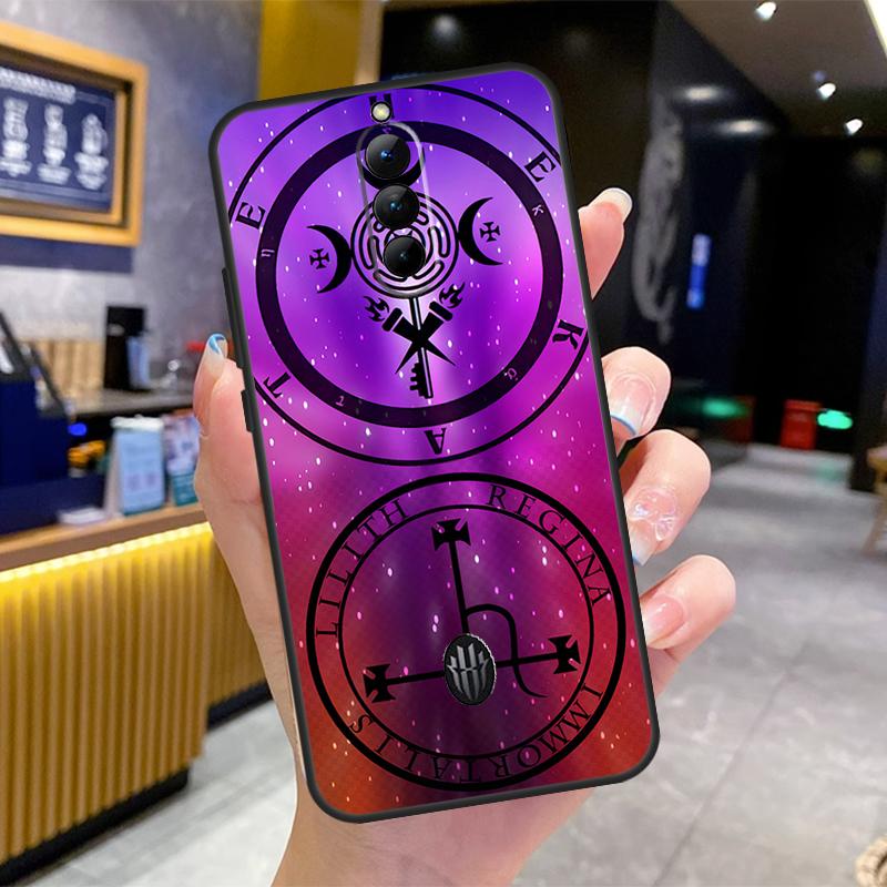 

Sigil of Lilith Case For Nubia Red Magic 6S 7S Pro 6 7 8 9 10 Pro 5G 6R RedMagic 8S 9S 8 9 10 Pro Plus Cover RedMagic 10 Pro Plus