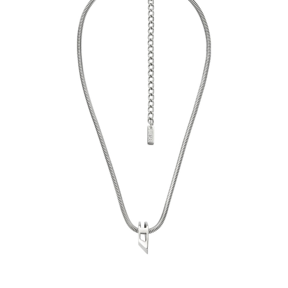 Diesel Accessory Dx1672040 D Logo Necklace