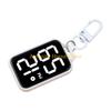 F26C Portable Keychain Electronic Clock For School Exams Miniature Digital Pocket Watch With Durability Plastic Construction