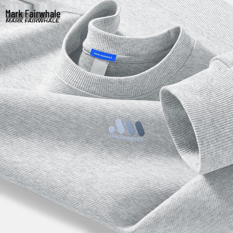 Mark Fairwhale Men's Casual Round Neck Sweatshirt