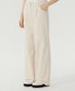 COVERNAT WOMAN Corduroy Pintuck Pants Ivory